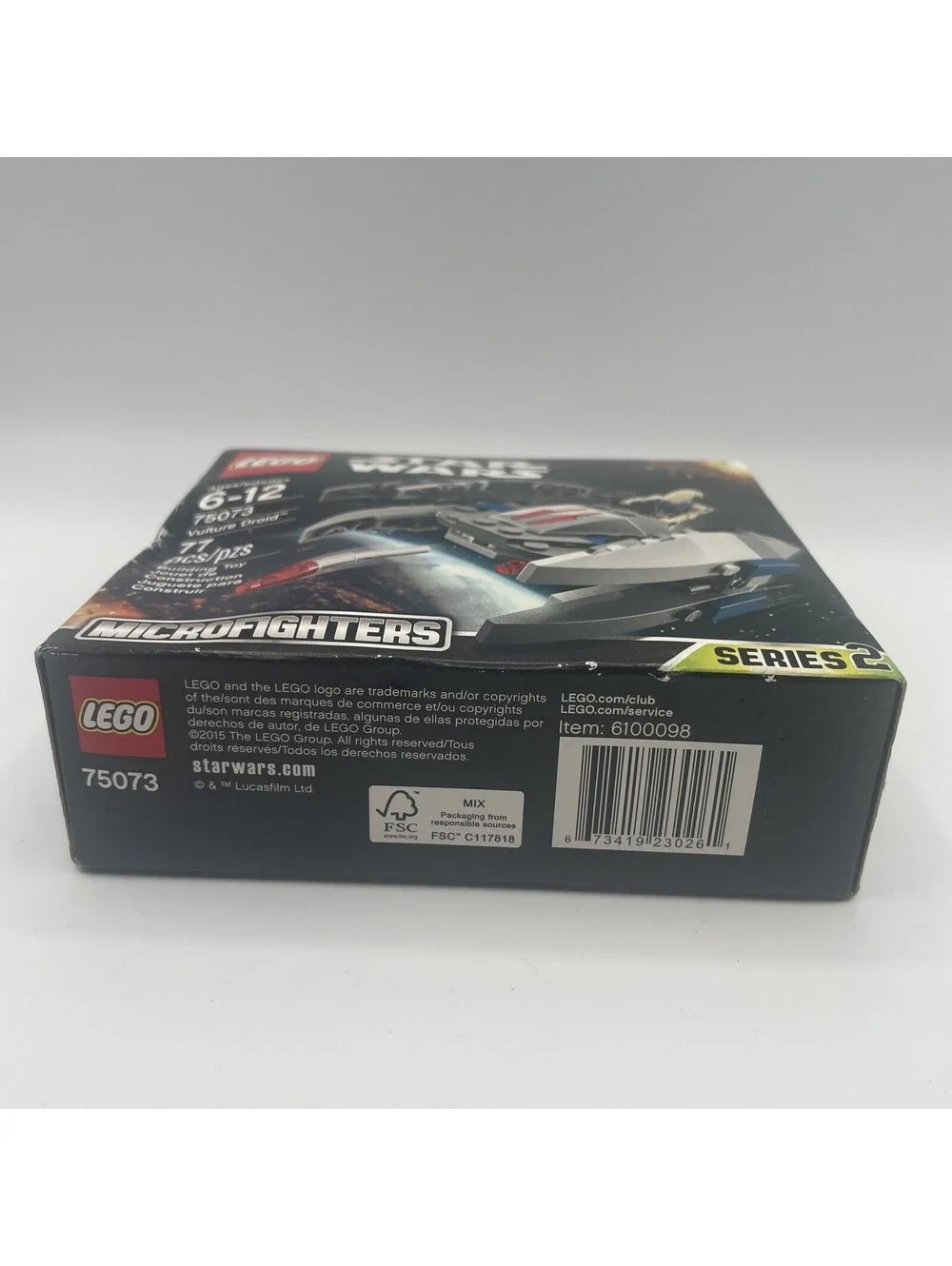 Lego Star Wars Microfighters Series 2 Vulture Droid Set 75073 Factory Sealed New
